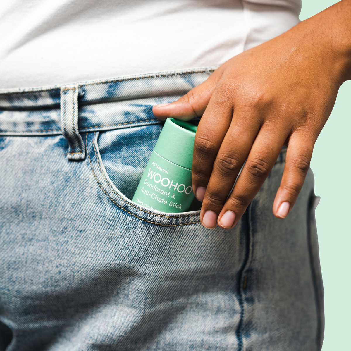 Woohoo Natural Deodorant & Anti-Chafe Stick (Wild) 60g