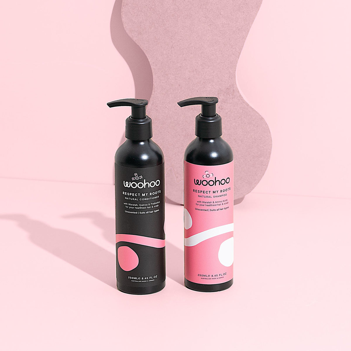 'Respect My Roots' Natural Shampoo and Conditioner Bundle
