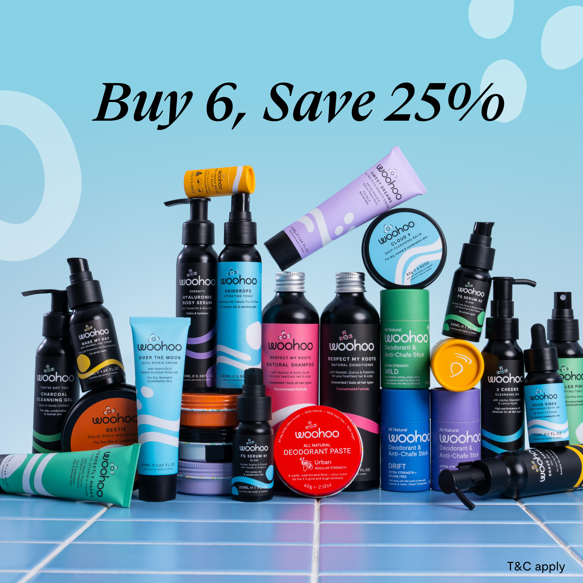 Save on natural deodorant and skincare