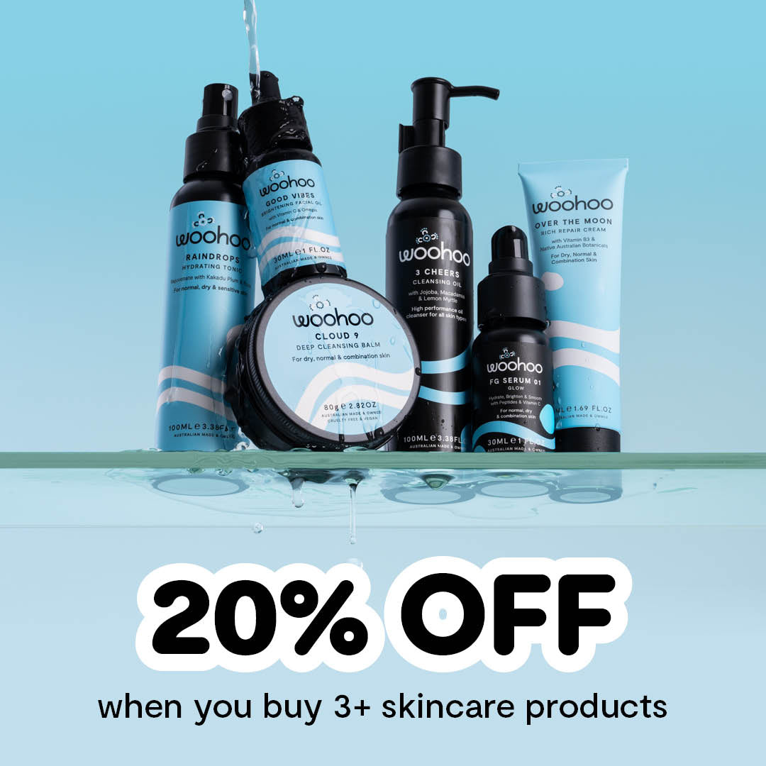 Buy 3+ Skincare Products, Save 20%