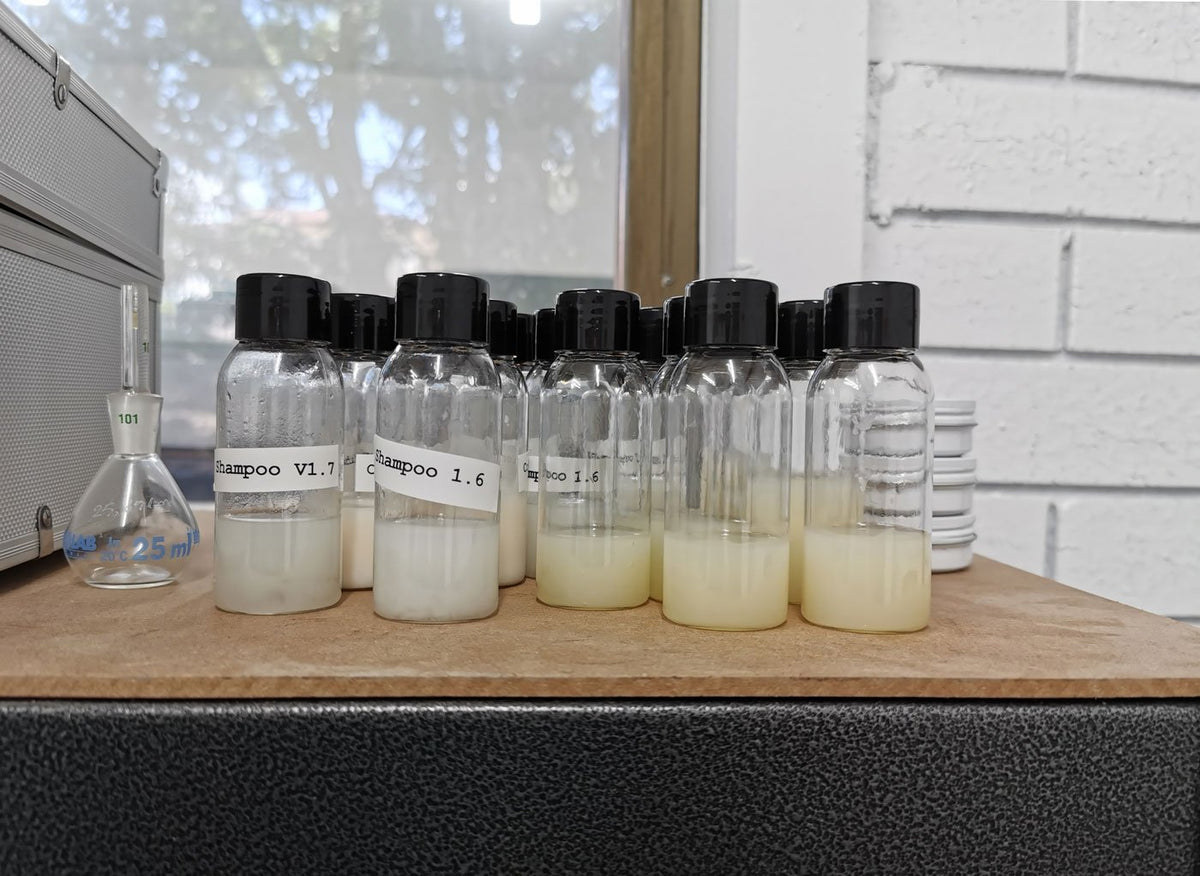 Sneak peek: Our new natural shampoo & conditioner