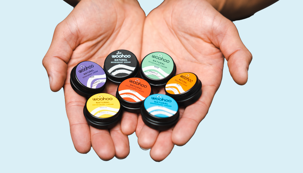 Natural Deodorant Samples