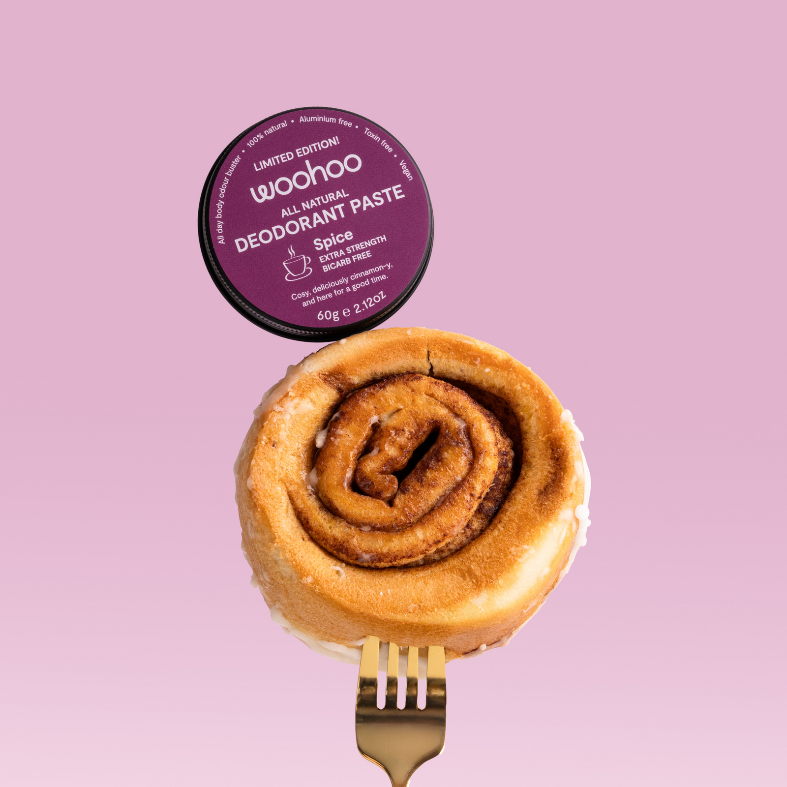 Woohoo All Natural Deodorant Paste (Spice) 60g